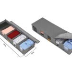 Non Woven Large Cloth Organizer 5 Compartments