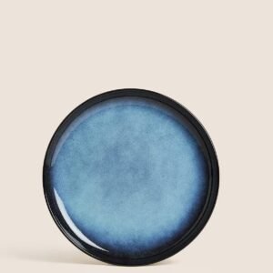 Dosthoff Blue Glazed Side Plate 19.5 cm