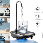Electronic water pump with stand