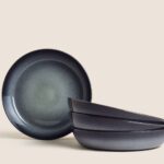 Dosthoff Gray Glazed Deep Plate 23 cm