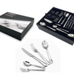 Dosthoff 72 Pieces "Emeraled" Cutlery Set SS 18-10