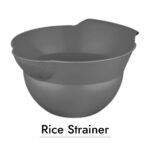 Deep Plastic Rice Strainer
