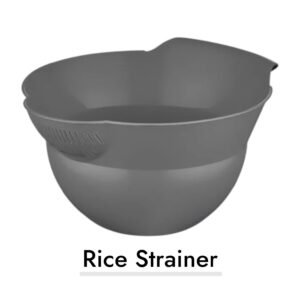 Deep Plastic Rice Strainer