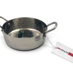 Stainless Steel Round Plate 12x4 cm