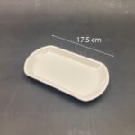 Melamine Oval Plate 17.5 cm