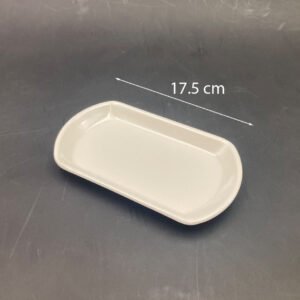 Melamine Oval Plate 17.5 cm
