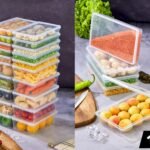 Reusable 1L Food Container with Attached Cover