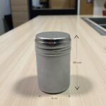 Stainless Steel Professional Salt and Pepper Shaker 10 cm