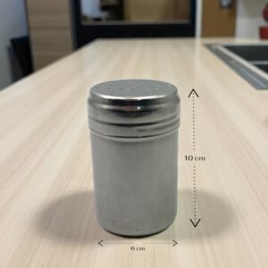 Stainless Steel Professional Salt and Pepper Shaker 10 cm