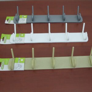 5 hooks plastic clothes hanger
