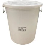 Food Safe Round Bin 100L With Cover