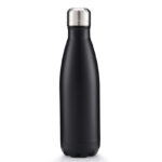 Black Stainless Steel Vacuum Water Bottle 750 ml