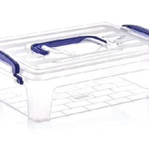6 lt Clear Box with Handle