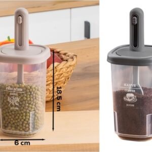 350 ml Plastic Spice Jar with Spoon