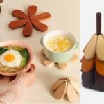 Tree Shaped Trivet Set of 4