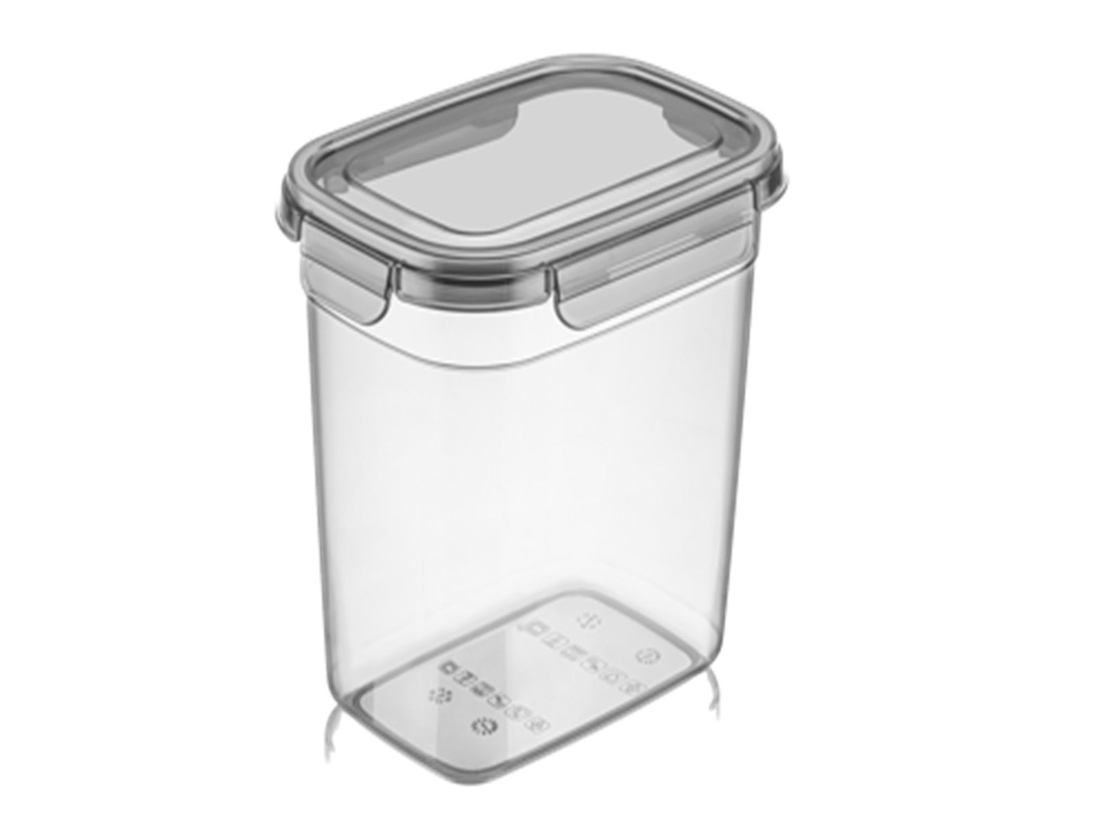 0cad4f8ccbc1a2c391a70b48afa7b207.jpg 2000 ml Tesny Food Storage Box with Lock Cover