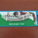 Corkscrew bottle opener