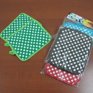 Polka dots heat pad holder