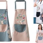 Hello Spring Water Proof Apron with 2 Side Towels