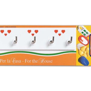 5 hooks ADHESIVE CLOTHES HOLDER