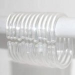 Plastic Shower Curtain Rings X12