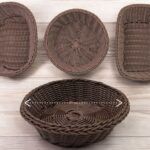 High quality Round Woven Bread Basket 21 cm