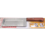 Crinkle Cutter with wooden handle