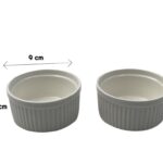 Porcelain Ramkin 9cm X2