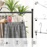 Non Slip Hanger with Clips 35 cm X3