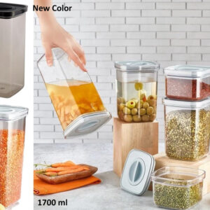 Airtight Liquid Sealed Always Fresh Acrylic Jar 1700ml