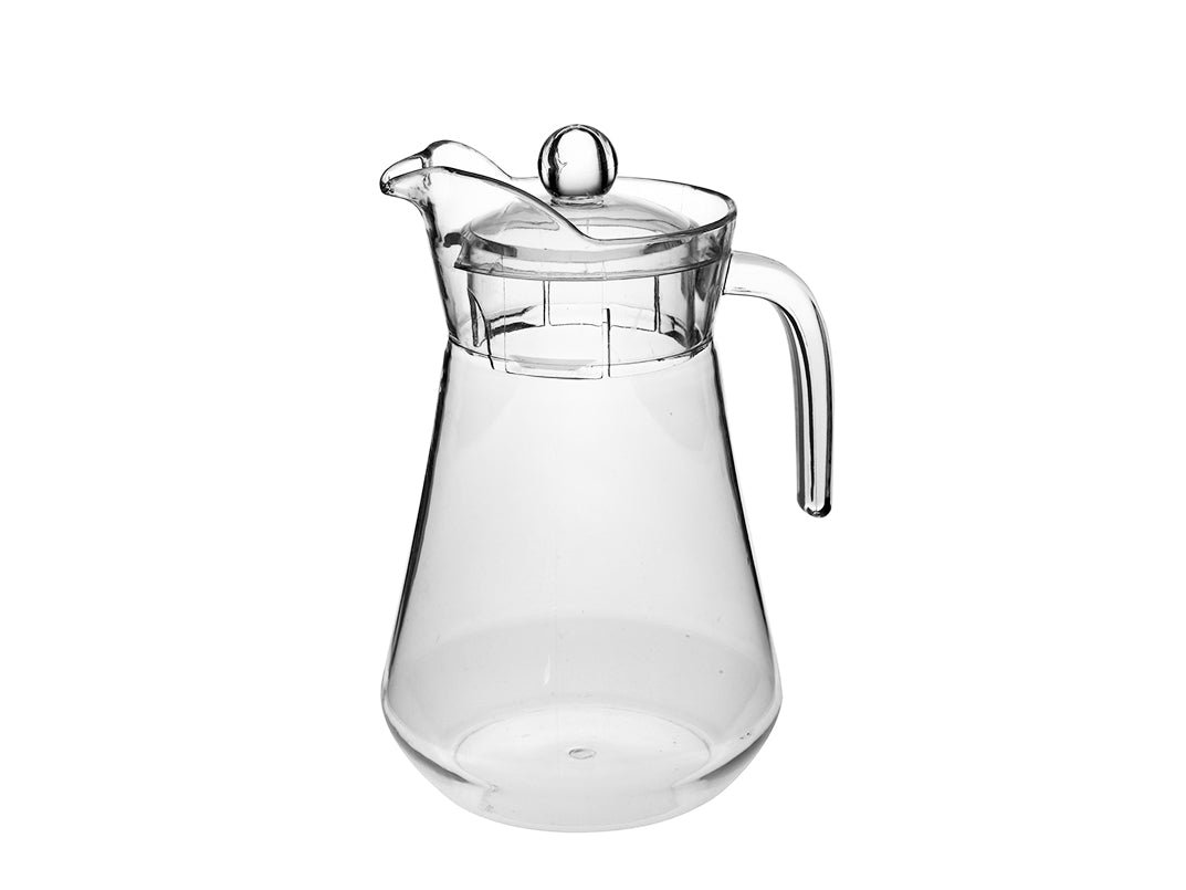1284edde92e18207f3880d9071c9c06a.jpg Polycarbonate Unbreakable Water/Juice Jug Pitcher with Lid - 1 Litre