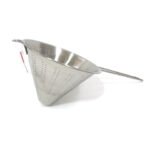 Stainless Steel conical punching strainer; 22 cm