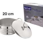 Max Fresh SS Cooking Pot with SS lid 20 cm