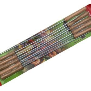 BBQ Skewers with wooden handle; 10 pcs