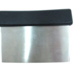 Stainless Scraper with Black Handle