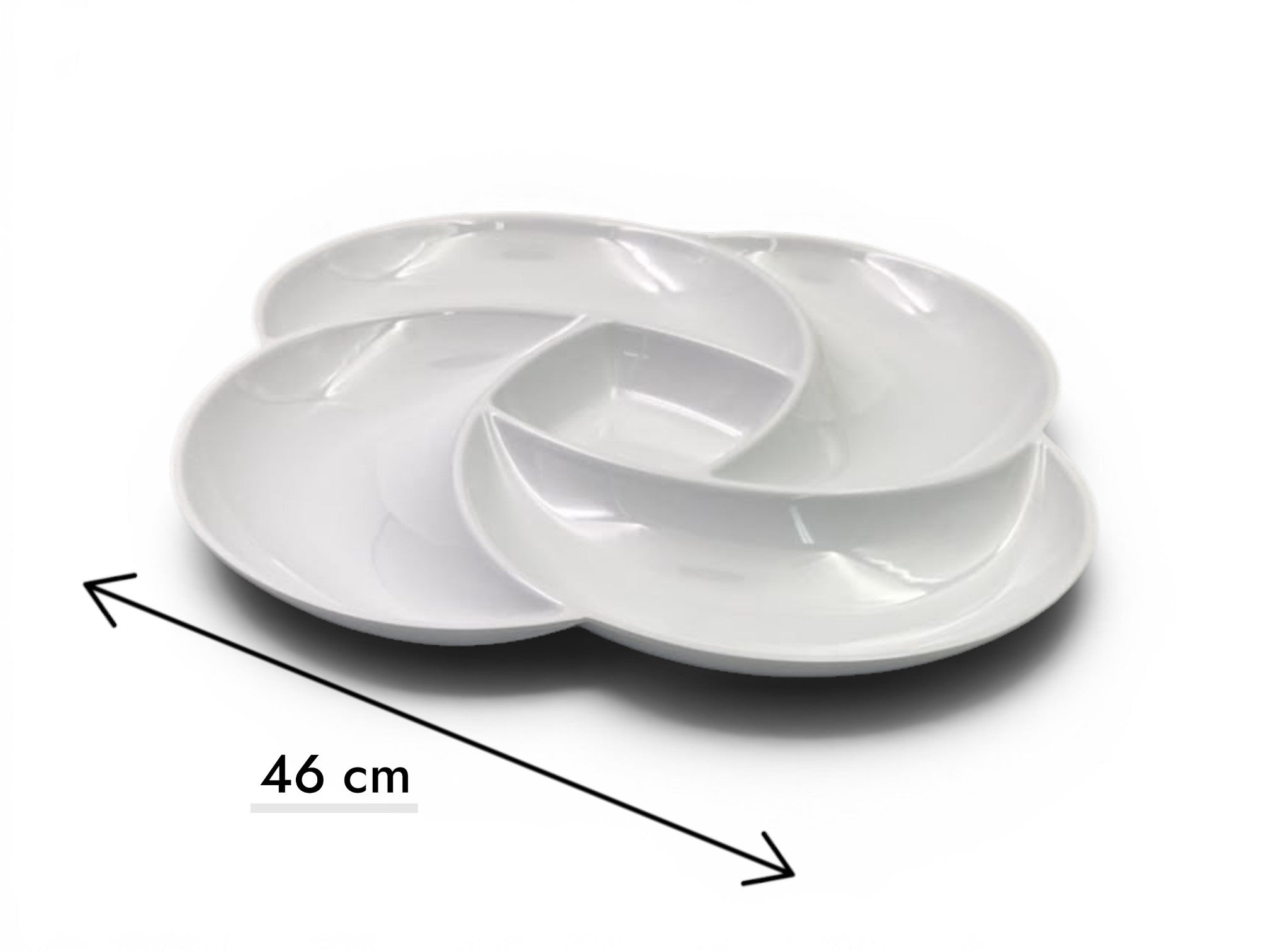 16663d3e02e28ab6add0dd7f814e8dca.jpg Melamine Dish Tornado Shape 40.5cm