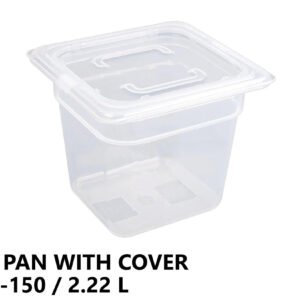 Gastronorm Plastic Storage Container 1/6 150 mm - 2.22L