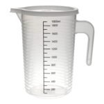 High Quality Plastic Measuring Cup w Cover 2000 ml