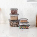 Set of 3 Storage Boxes 2.3L+1.3L+0.8L