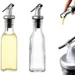Small Glass Oil Bottle 150 ml with Easy Pourer