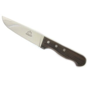 Butcher Knife with Wooden Handle; 15 cm