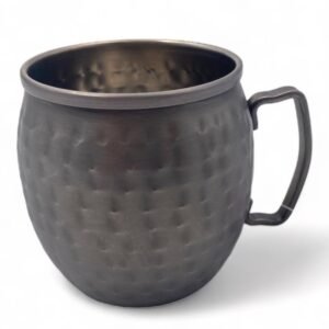 Moscow Mule SS Mug with Rustic Mat Gray Finish