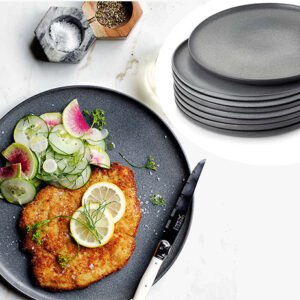 Dosthoff Matt Dark Gray Dinner Plate 27 cm