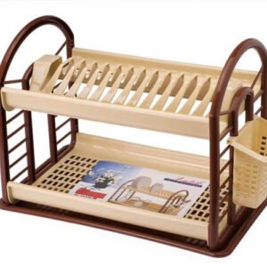 Two-Step Plastic Dish Drainer 07202