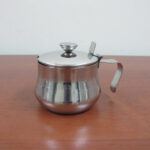 Stainless Steel Sugar pot with connected cover