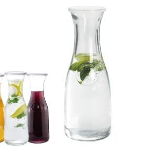 Glass Carafe with Lid 1 Liter