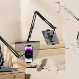 Adjustable Long Arm Metal Phone Holder