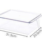 Multifunctional Storage Box with Handle and Cover L