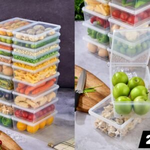 Reusable 2L Food Container with Attached Cover
