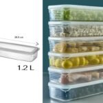 Line Storage Box Long 1.2 L Food Box
